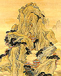 The Fanghu Isle of the Immortals (Detail)