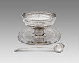 Punch Bowl, Ladle, and Tray