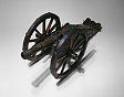 Model Artillery with Field Carriage (Serpentine also known as Culverin)