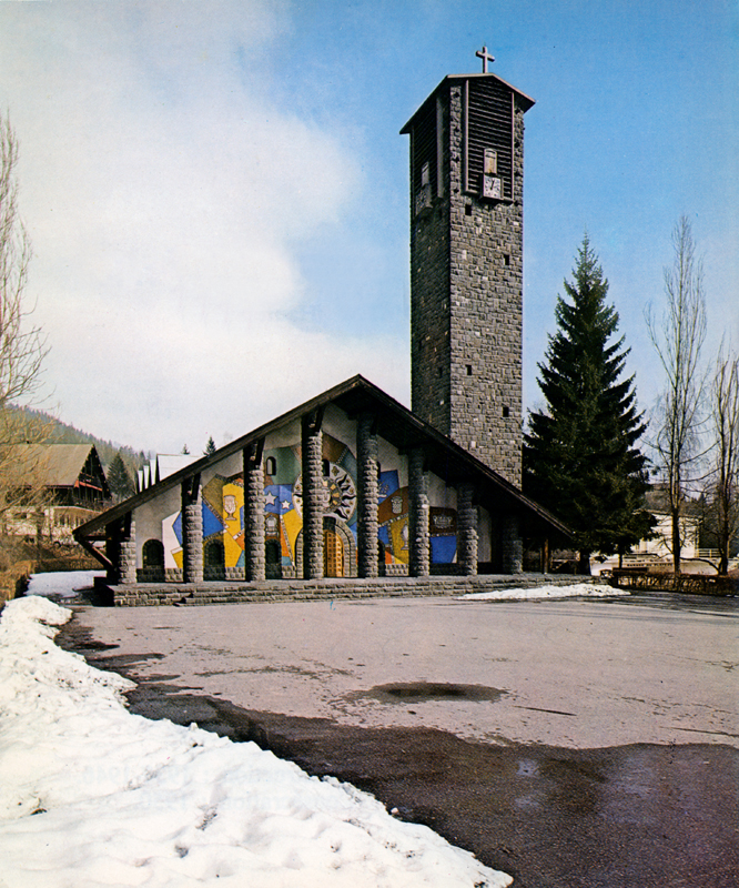 Notre-Dame-de-Toute-Grâce, Plateau d'Assy, France.