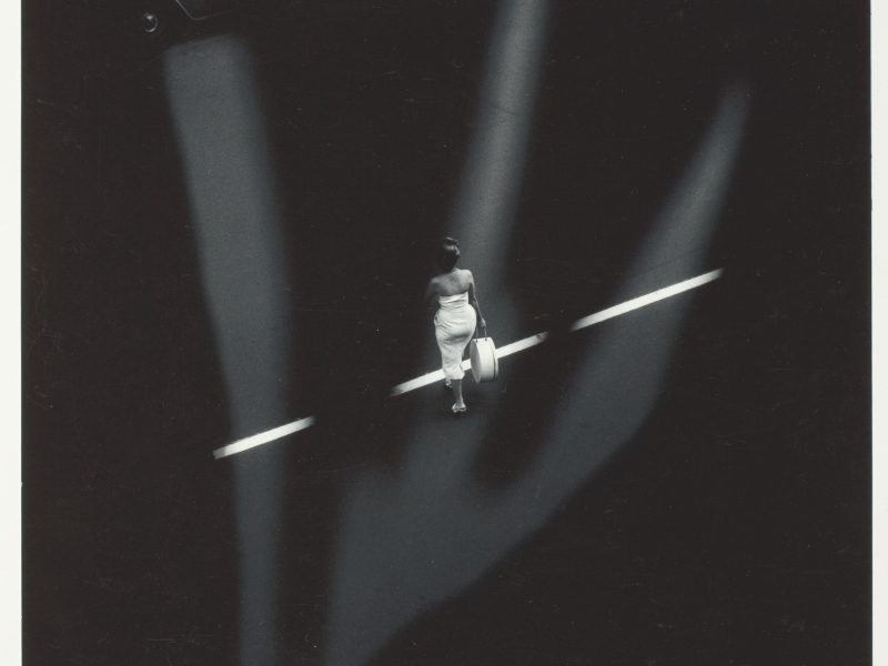 W. Eugene Smith, Woman crossing street, 1957/58