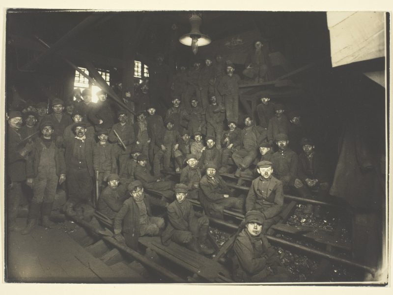 Lewis Hine, Breaker Boys In Coal Chute, South Pittson, Pennsylvania, 1912