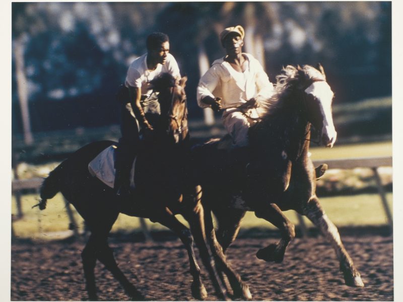 Robert Riger, Racehorse: Morning Work, 6:30 A.M., c. 1957