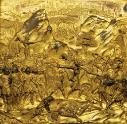 Lorenzo Ghiberti David Panel