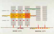 River City I, Chicago, IL, Sectional Diagram