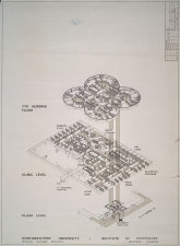 Northwestern University Institute of Psychiatry, Chicago, IL, Cutaway Isometric View