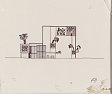 Jack in the Box Restaurant, Elevation Sketch