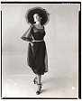 Irving Penn
American, 1917–2009, Model (Dorian Leigh) wearing evening dress Model (Dorian Leigh) wearing evening dress