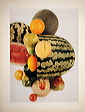 Food still life, watermelon and other fruits