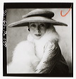 Irving Penn
American, 1917–2009, Model wearing large brimmed hat and white fur stole Model wearing large brimmed hat and white fur stole
