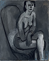 Gray Nude with Bracelet, 1913.