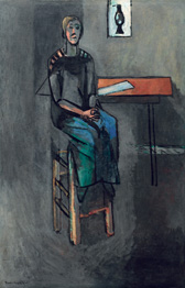 Woman on a High Stool, January-April 1914.