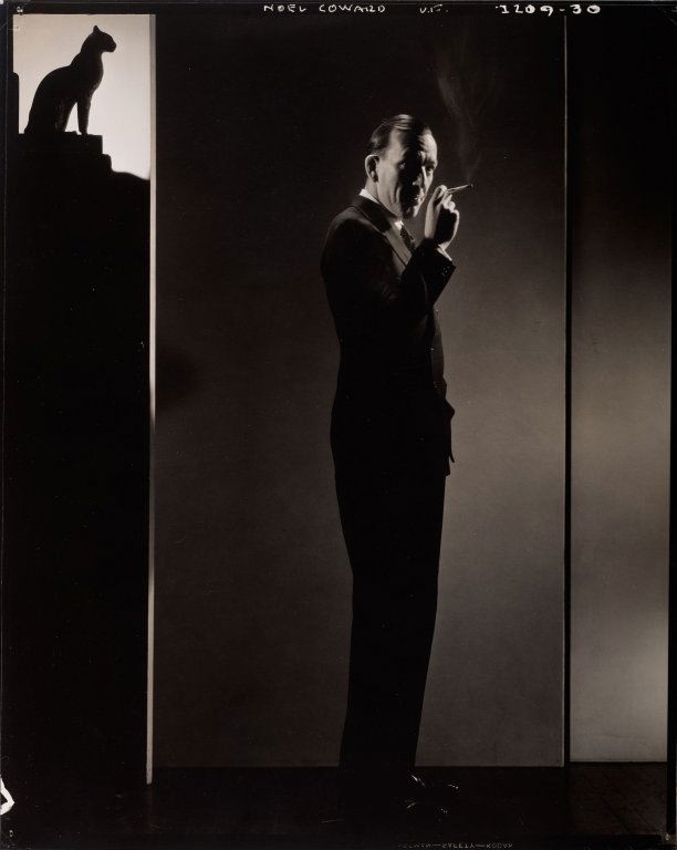 Edward J. Steichen (American, born Luxembourg, 1879–1973). Noël Coward, 1932. Gelatin silver print; 21.9 x 19.4 cm. Bequest of Edward Steichen by direction of Joanna T. Steichen and George Eastman House, 1982.328. © 2015 The Estate of Edward Steichen/Artists Rights Society (ARS), New York.