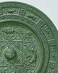 Mirror with Animals of the Four Directions and the Zodiac (Detail)
