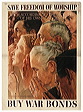 Norman Rockwell
(American, 1984-1978), Save Freedom of Worship Save Freedom of Worship