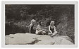 Untitled (Florence, Josephine, &amp; Janet at the swimming hole. August 1940)