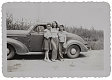 Untitled (Hoott Dot &amp; Cleo, Cleo's Car (d[?]), stamped Brown Photo Service, Minneapolis, Minn, Aug 26 1941)