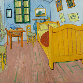 Vincent van Gogh. <em>The Bedroom</em>, 1888. Van Gogh Museum, Amsterdam (Vincent van Gogh Foundation).
